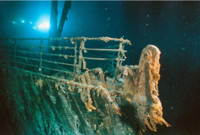  أوضحت الصور الأخيرة التي نشرها موقع "ناشونال جيوجرافيك" التآكل الشديد الذي تتعرض له السفينة نتيجة الأملاح البحرية والبكتريا الموجودة في الماء  
