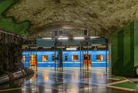 محطة Kungstradgarden بالسويد
