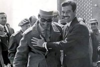 صدام والسادات 