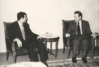 صدام وحافظ الأسد