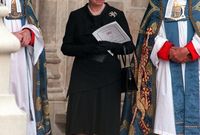 الملكة إيليزابيث من جنازة الأميرة ديانا 