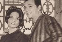 اللقاء الأول بينهما كان في فيلم «عيون سهرانة»، في عام 1957، وكانت وقتها شادية متزوجة بالفعل من الفنان عماد حمدي، لكن تلك الفترة بين شادية وعماد حمدي، كانت متوترة، وانفصلا في نفس العام
