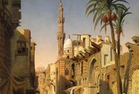 قام عمرو بن العاص ببناء أول مسجد في مصر بمدينة الفسطاط التي قام بتأسيسها وجعل الفسطاط عاصمة لمصر 