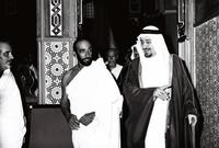 الشيخ زايد رئيس الإمارات العربية المتحدة
