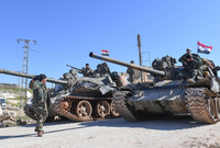أما الجيش السوري فجاء في المركز التاسع واحتل المركز الـ 55 عالميًا بعدد أفراد يقدر بـ 142 ألف جندي
