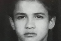 صورة لمحمد رجب في طفولته