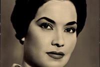 حين شاركت في مهرجان كان السينمائي بفرنسا عام 1952 انبهرت بها الصحافة الفرنسية وأطلقت عليها لقب سمراء النيل 
