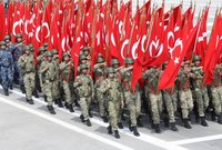 ويصل حجم الانفاق العسكري للجيش التركي إلى 9.6 مليار دولار

