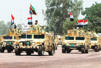 ويصل حجم الانفاق العسكري للجيش العراقي إلى 6.8 مليار دولار

