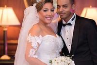  تزوجت الفنانة مي كساب من المطرب الشعبي محمد صلاح الشهير بــ«أوكا» في يناير 2015
