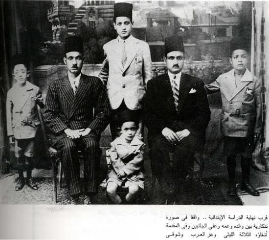 جمال عبد الناصر في طفولته