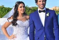 تزوجت إيمي سمير غانم من حسن الرداد في 4 نوفمبر 2016 في حفل زفاف أسطوري بالجونة حضره العديد من الوسط الفني
