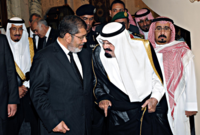 مع الرئيس المصري السابق محمد مرسي