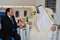 مع الرئيس المصري عبد الفتاح السيسي