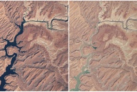 بحيرة باول، أريزونا ويوتا. مارس 1999 - مايو 2014