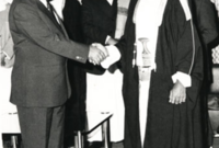 مع رئيس اليمن الأسبق إبراهيم الحمدي 