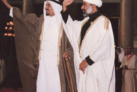 مع الملك الراحل خالد بن عبد العزيز آل سعود 