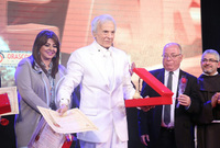  سعيد عبد الغني بمهرجان المركز الكاثوليكي المصري للسينما بعد إتمامه 79 عاما
