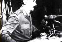 اللواء محمد عبد الغنى الجمسي رئيس هيئة العمليات خلال حرب أكتوبر 1973.