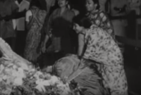 من جنازة «سي إن آنا»، رئيس وزراء ولاية تاميل نادو جنوبي الهند
