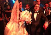 عمر نجل إسعاد يونس في حفل زفافه