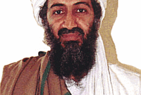 قرر بن لادن الزواج ليعف نفسه فتزوج ابنة أحد أخواله، وكان عمره 17 عاماً وعمرها 14 سنة في ذلك الوقت