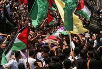 تم تشييع جثمان رزان يوم السبت 2 يونيو ملفوفا بالعلم الفلسطيني وطاف به المشيعون بشوارع قطاع غزة