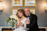 أقامت جنات حفل زفافها يوم 27 أغسطس بالقاهرة على عريسها المحامي المصري محمد عثمان