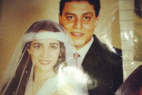 صورة نادرة من حفل زفاف حسين الإمام وسحر رامي