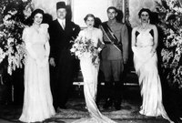 زواج شقيقة فاروق من شاه إيران 