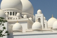 تعد قبة المسجد الرئيسية أكبر قبة في العالم، حيث يبلغ ارتفاعها 83 مترا