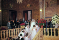 لقطات من حفل الزفاف الذي حضرته وفود عالمية 