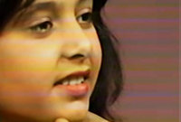 صورة نادرة لصابرين في طفولتها