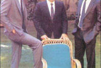 صورة نادرة للرئيس مبارك مع أسرته