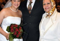 حميده في حفل زفاف ابنته إيمان
