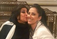 الفنانة سهير المرشدي وابنتها حنان مطاوع
